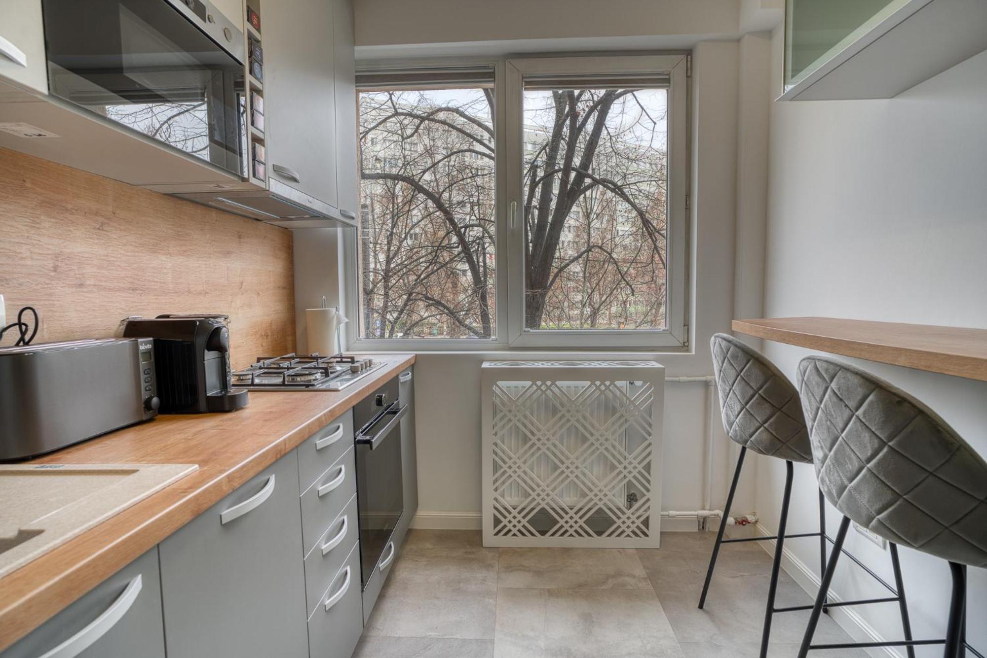 City Chic Retreat: Newly Renovated 1Br Apartment Bucureşti Exterior foto